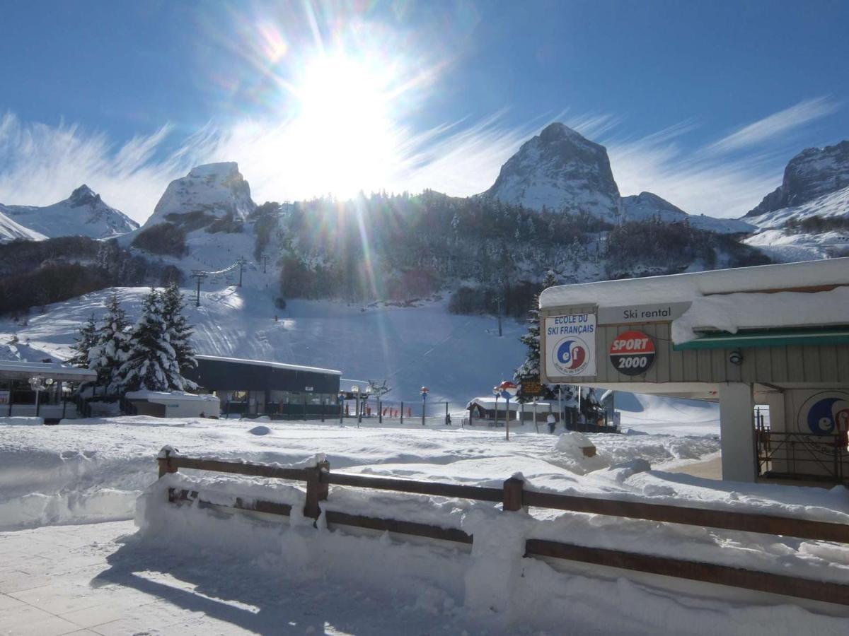 Studio Lumineux Pour 6 Personnes Pres Des Pistes Et Des Commerces - Fr-1-400-63 Gourette Bagian luar foto